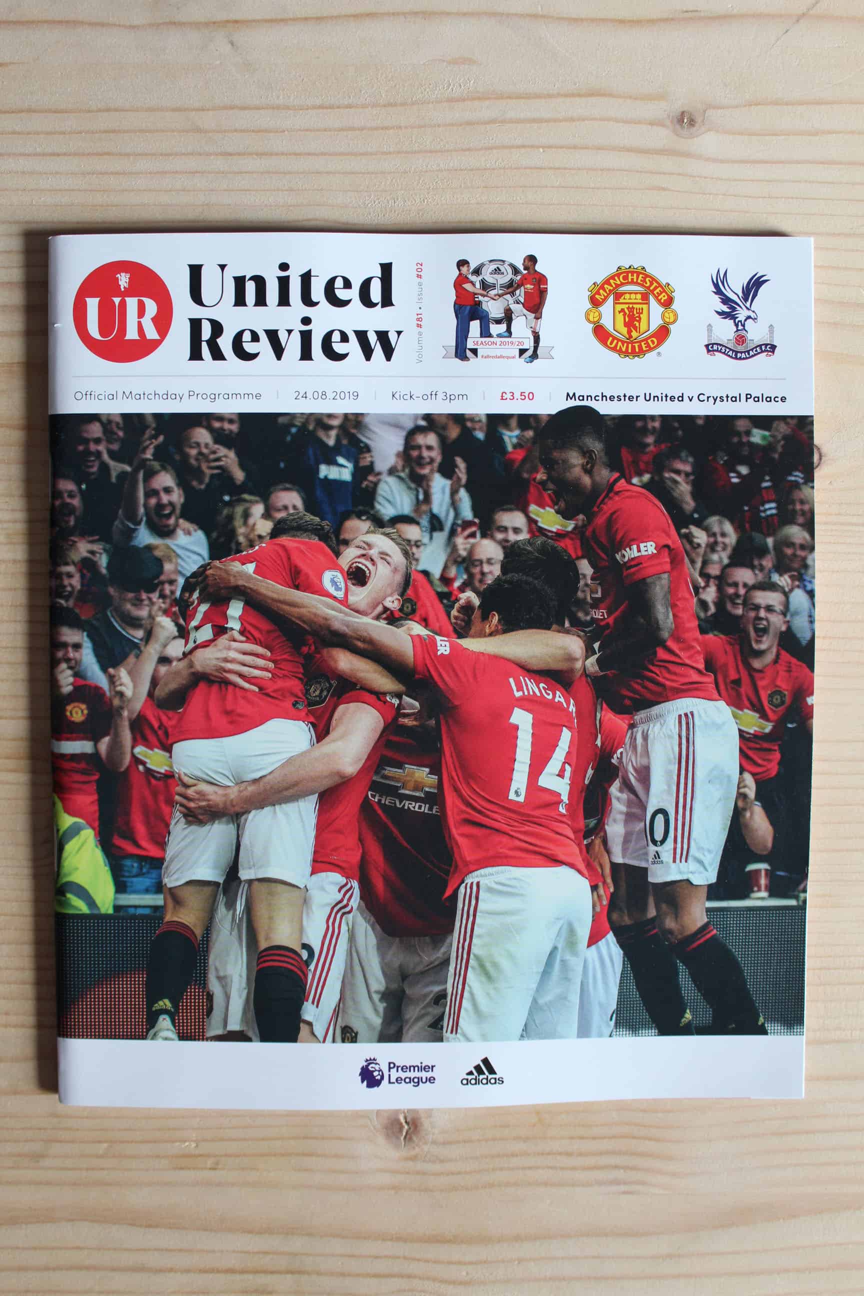 Manchester United FC v Crystal Palace FC